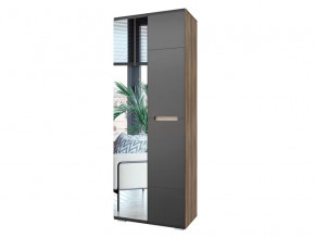 Шкаф Наоми ШК-22 графит нубук в Урае - uraj.mebel-tymen.ru | фото