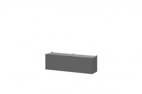 Шкаф навесной графит серый Денвер в Урае - uraj.mebel-tymen.ru | фото