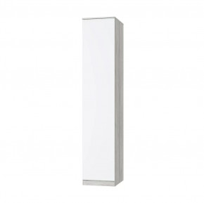 Шкаф-пенал Лори, 452 мм, дуб серый/белый в Урае - uraj.mebel-tymen.ru | фото