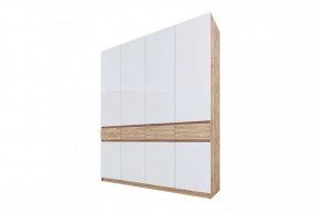 Шкаф распашной Турин белый глянец в Урае - uraj.mebel-tymen.ru | фото