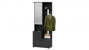 Шкаф-секция комбинированная «Витра» тип 1 Антрацит в Урае - uraj.mebel-tymen.ru | фото