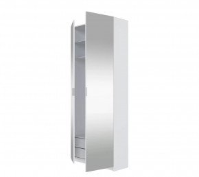 Шкаф в спальню с зеркалом MOBI белый REG/100 в Урае - uraj.mebel-tymen.ru | фото