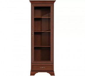 Шкаф-витрина Kentaki S320-REG1W1S Каштан в Урае - uraj.mebel-tymen.ru | фото