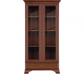 Шкаф-витрина Kentaki S320-REG2W1S Каштан в Урае - uraj.mebel-tymen.ru | фото