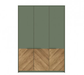 SIENA шкаф SZF3D (Дымчатый зеленый/Дуб вотан) в Урае - uraj.mebel-tymen.ru | фото