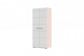 СИМБА Шкаф 2х-ств (ш800*г570*в2000мм), Белый глянец в Урае - uraj.mebel-tymen.ru | фото