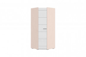 СИМБА Шкаф угловой 1ств. (ш850*г850*в2000мм), Белый глянец в Урае - uraj.mebel-tymen.ru | фото