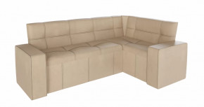 Скамья угловая со спальным местом КВАДРО Тип 4 Бежевый в Урае - uraj.mebel-tymen.ru | фото