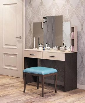 СОФИЯ Стол косметический (ш1008*г482*в1482мм), ЛДСП венге/дуб белфорд в Урае - uraj.mebel-tymen.ru | фото