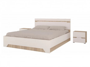 Спальный гарнитур Анталия Сонома-Белый софт в Урае - uraj.mebel-tymen.ru | фото