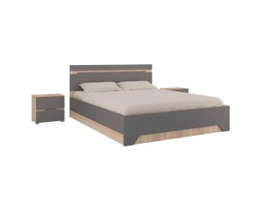 Спальный гарнитур Анталия Сонома-Графит софт в Урае - uraj.mebel-tymen.ru | фото