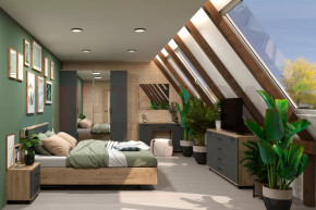 Спальный гарнитур Грейс композиция-4 в Урае - uraj.mebel-tymen.ru | фото