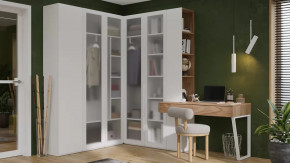 Спальный гарнитур «Порто» №5 Яблоня Беллуно, Белый в Урае - uraj.mebel-tymen.ru | фото