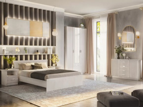 Спальный гарнитур Сабрина-2 Ясень анкор светлый в Урае - uraj.mebel-tymen.ru | фото