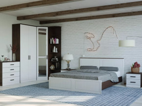 Спальный гарнитур Венеция-1 Венге/Белое дерево в Урае - uraj.mebel-tymen.ru | фото