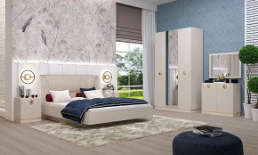 Спальня №1 "Капри" Сатин в Урае - uraj.mebel-tymen.ru | фото