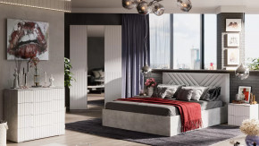 Спальня «Хилтон» Ателье светлый в Урае - uraj.mebel-tymen.ru | фото