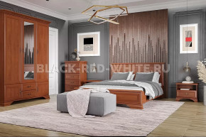 Спальня Kentaki каштан в Урае - uraj.mebel-tymen.ru | фото