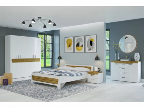 Спальня Милана Белый - Сосна Гранд в Урае - uraj.mebel-tymen.ru | фото