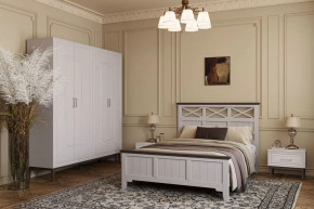 Спальня модульная Гориция Персидский жемчуг/Лак Льняной в Урае - uraj.mebel-tymen.ru | фото