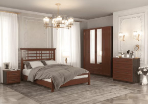 Спальня модульная Кантри Орех в Урае - uraj.mebel-tymen.ru | фото