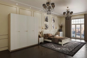 Спальня модульная Ланзетти Жемчуг в Урае - uraj.mebel-tymen.ru | фото