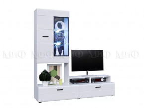 Стенка центр Нэнси New МДФ в Урае - uraj.mebel-tymen.ru | фото