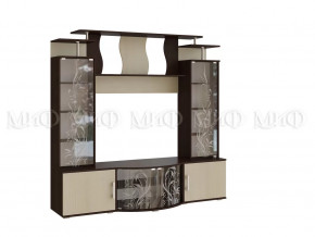 Стенка Виста Дуб беленый/Венге в Урае - uraj.mebel-tymen.ru | фото