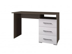 Стол 1200 3 ящика Ненси венге-белый в Урае - uraj.mebel-tymen.ru | фото