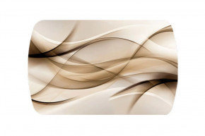 Стол Бостон 2, фотопечать Бархан, дуб атланта/опоры триумф хром в Урае - uraj.mebel-tymen.ru | фото