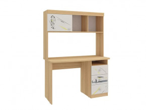 Стол Форсаж дуб сонома/белый в Урае - uraj.mebel-tymen.ru | фото