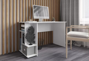 Стол компьютерный СКМ-6 (ш1200*г600*в750мм), ЛДСП Белый в Урае - uraj.mebel-tymen.ru | фото