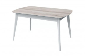 Стол обеденный Прайм, бора бора/белый в Урае - uraj.mebel-tymen.ru | фото