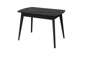 Стол обеденный Прайм, черный тунис/черный в Урае - uraj.mebel-tymen.ru | фото