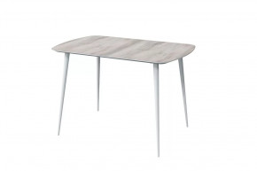 Стол обеденный Прайм Лайт, Бора бора/белый в Урае - uraj.mebel-tymen.ru | фото