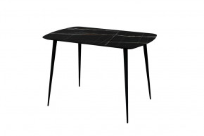 Стол обеденный Прайм Лайт, Черный тунис/черный в Урае - uraj.mebel-tymen.ru | фото