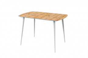 Стол обеденный Прайм Лайт, Дуб вотан/белый в Урае - uraj.mebel-tymen.ru | фото