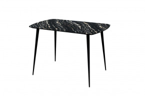 Стол обеденный Прайм Лайт, Луанда/черный в Урае - uraj.mebel-tymen.ru | фото