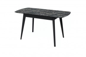 Стол обеденный Прайм раздвижной, луанда/черный в Урае - uraj.mebel-tymen.ru | фото