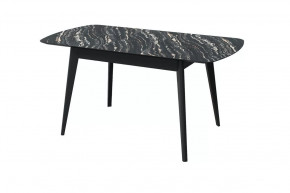 Стол обеденный Прайм раздвижной, луанда/черный в Урае - uraj.mebel-tymen.ru | фото