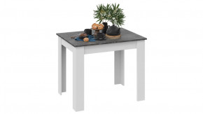 Стол обеденный «Промо» тип 1 Белый/Ателье темный в Урае - uraj.mebel-tymen.ru | фото