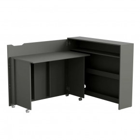 Стол письменный Графит Luis НК-мебель в Урае - uraj.mebel-tymen.ru | фото