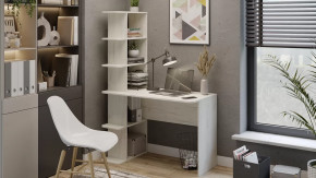 Стол письменный тип 4 Дуб крафт белый в Урае - uraj.mebel-tymen.ru | фото