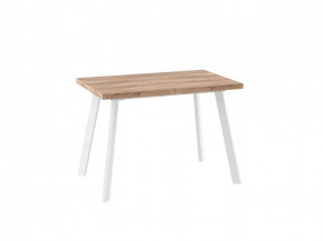 Стол раздвижной Borg-110, дуб каньон/белый в Урае - uraj.mebel-tymen.ru | фото