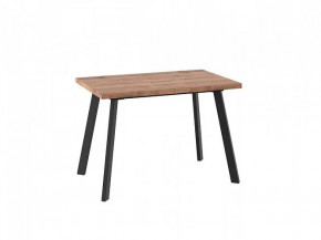 Стол раздвижной Borg-110, дуб велингтон/черный в Урае - uraj.mebel-tymen.ru | фото