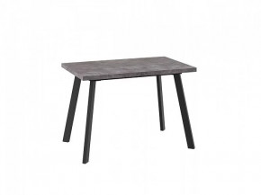 Стол раздвижной Borg-110, дымчатая керамика/черный в Урае - uraj.mebel-tymen.ru | фото