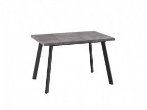 Стол раздвижной Borg-120, дымчатая керамика/черный в Урае - uraj.mebel-tymen.ru | фото