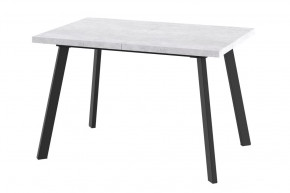 Стол раздвижной Borg-140, серый сланец/черный в Урае - uraj.mebel-tymen.ru | фото