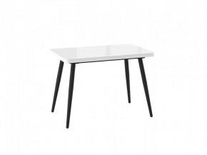 Стол раздвижной Borg radial-110, белый/черный в Урае - uraj.mebel-tymen.ru | фото