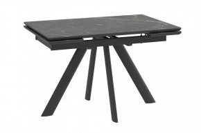 Стол раздвижной Jack-120, stone black st cer/черный в Урае - uraj.mebel-tymen.ru | фото